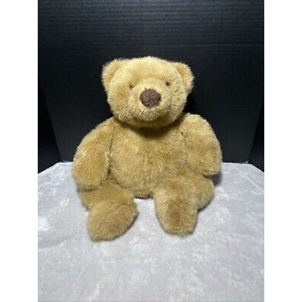 Russ Berrie Peanut Butter Plush Brown Teddy Bear 15" Stuffed Animal Toy Lovey