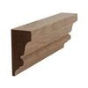 EWSC11 Solid Crown 1-3/4" High x 13/16" Deep Moulding. Unfinished, Maple, 42"
