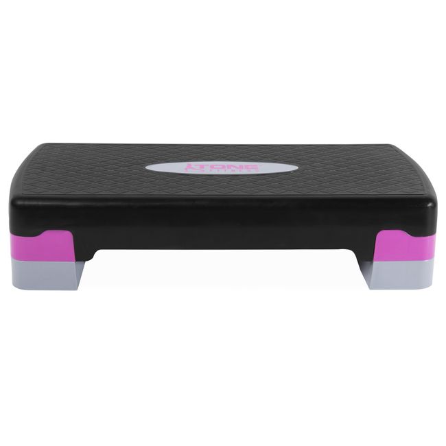 Tone Fitness Aerobic Step, Pink, Exercise Step Platform