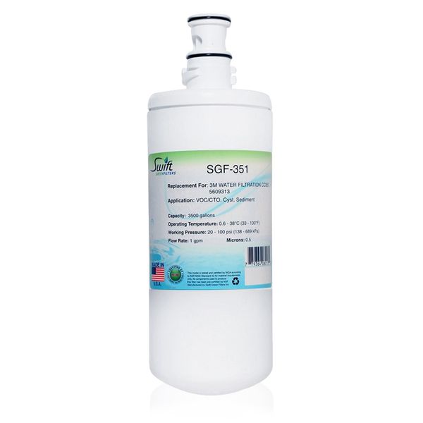 SGF-351 Compatible Commercial Water Filter for CC351, 560931 (1 Pack)