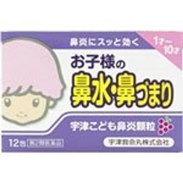 【第2類医薬品】宇津こども鼻炎顆粒 12包 ×4