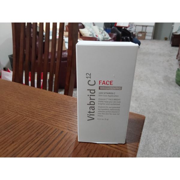 VITABRID C12 Face Brightening Powder Stabilized Vitamin C 0.11oz / 3g FL SZ NEW!