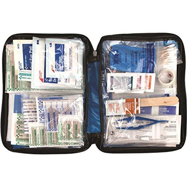 First Aid Only FAO-428 All-Purpose Emergency First Aid Kit for Home, Work, and Travel, 131 Pieces