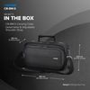 BOSS CB-BM-S | Compact Multi-Effects Case | Compatible with BOSS GX-10, GT-1 & GT-1B | Lightweight & Durable | Thick Internal Padding | Adjustable Shoulder Strap | Versatile Accessory Pockets