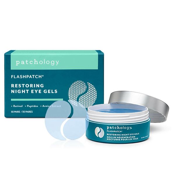 PATCHOLOGY FLASHPATCH RESTORING NIGHT EYE GELS 30 PAIRS NIB