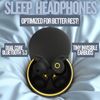 LXYi Sleep Earbuds Pro Noise Blocking -28dB, Wireless Bluetooth 5.3, 8HR Battery
