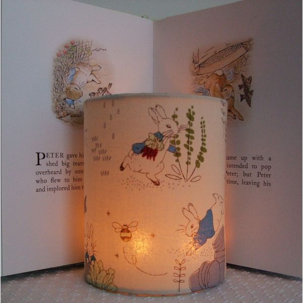Beatrix Potter Peter Rabbit - Handmade Nursery Night Light