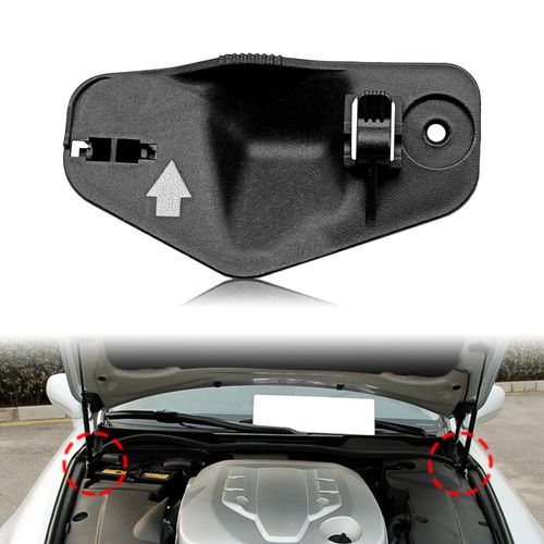 Pleoos Hood Support Rod Clamp Holder Clip 53455-53010 Compatible with Lexus IS200 IS300 2001 2002 2003 2004 2005 Year