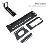 GPU Support Bracket, Vertical GPU Mount PCI E 3.0 X16 Graphics Card VGA Support Bracket Holder with Pretty Lighting, Adjustable Bracket for ATX PC Case (26 * 6.2 * 12.8 cm)