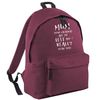 Flox Creative Maroon Backpack Mum Your Lasagnas are the Best