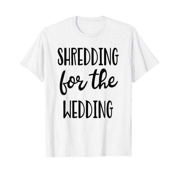 Wedding Bride Groom Gym Training Workout T-Shirt