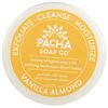 PACHA SOAP Vanilla Almond Whipped Soap Scrub, 8 OZ