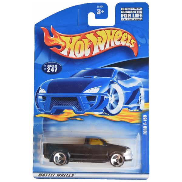 Hot Wheels Ford F-150, [Black] #247 3 Spoke