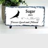 Cockatiel Memorial Stone - Real Stone Personalized by Florida-Funshine
