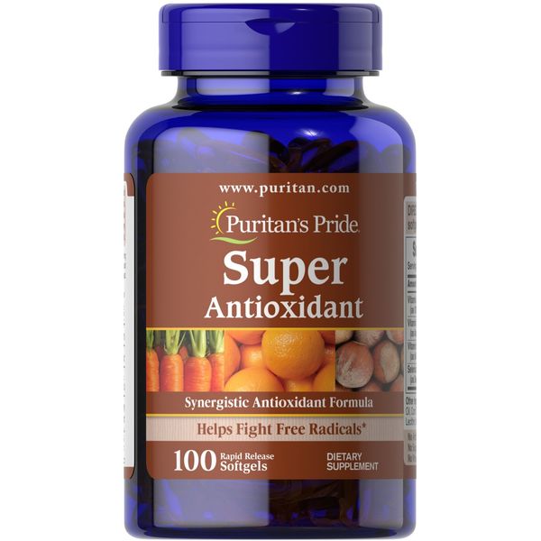 Puritan's Pride Super Antioxidant Formula-100   Softgels