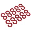 Sealey RSH10 Plastic Chain S-Hook, Red