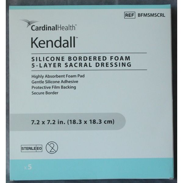Cardinal Health Kendall 7.2 X7.2 Sacral Dressing BFMSMSCRL