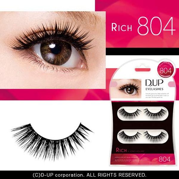 D – Up Eyelash Rich 804 False Eyelashes
