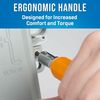 Jonard M-216C/EX Hex Outer Socket Can Wrench with Ergonomic 1 Diameter Handle, 7 Length by Jonard Tools