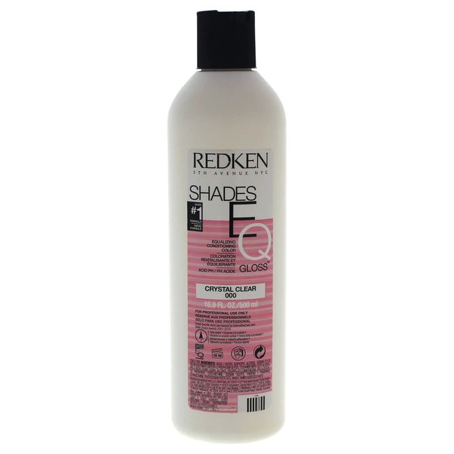 Redken Shades EQ Gloss Conditioning Color - Crystal Clear 000, 16.9 oz