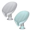 HoitoDeals Green Soap Dish Holder Leaf Design Soap Dish with Drainage Pattern for Home, Bathroom, Kitchen (1Pcs)