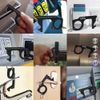 4 Pack Anti-Microbial Keychain No Touch Hand Tool Contactless Brass EDC Keychain