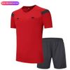 SHINESTONE Men’s Soccer Short Sleeves Referee Jersey (Red, Medium)