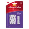 Command Adjustables Repositionable Refill Strips: 18-Pack (Clear) / 18-Pack