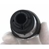 HZTWFC 6 Speed Silver Car Gear Shift Knob Lever Gaiter