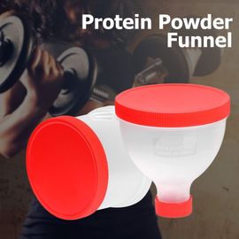 Portable Water Bottle Protein Shaker Bottles Gym Partner Protein Powder  Funnel