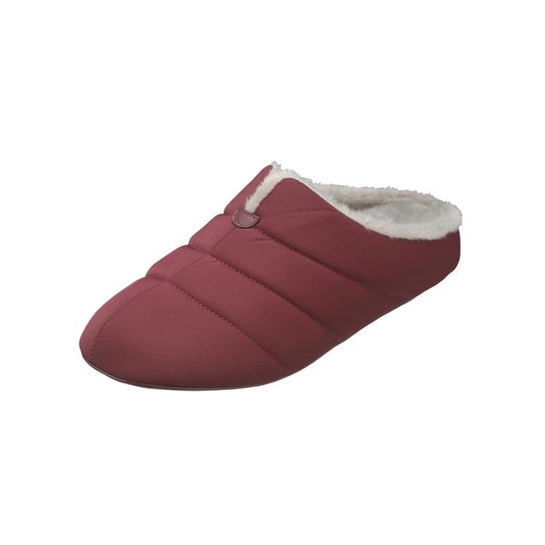 Pansy 9322 Indoor Shoes, Room Shoes, Women's, Boa, Antibacterial, Lightweight, red (wine)