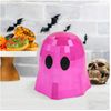Halloween Pink Disco Ghost with Big Eye Tabletop Decor 4.7"H (NEW)