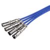 8mm Spark Plug Wires Set 27588 Replace For Beetle Bora VW Golf GTI Jetta 2.0L