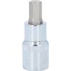 KS Tools 918.1609 1/2" CHROMEplus Bit socket hexagon, short, 9mm