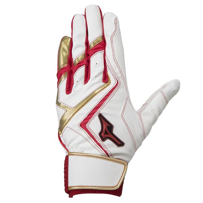 Mizuno WILLDRIVE R 22AW L White x Red x Gold