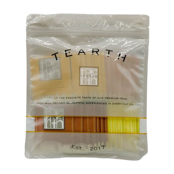 TEARTH Honey Tea Set of 4 Types Tea Bags, 7 Bags Each, Individually Packaged