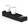 Mind Reader Coffee Pod Organizer 12-14 Single Cup Coffee Capsules Sliding Drawer