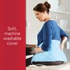 Sunbeam XL Heating Pad for Back, Neck, and Shoulder Pain Relief with Sponge for Moist Heating Option, Extra Large 12 x 24", Blue