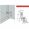 50Pack Overlay Cabinet Door Soft Close Hinges Hardware 1/2" Soft-Closing Compact