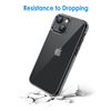 JETech Case for iPhone 13 6.1-Inch, Shockproof Bumper Cover, Anti-Scratch Clear Back (Black)