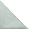 King & Priory Mint Green Herringbone Pocket Square, Handkerchief