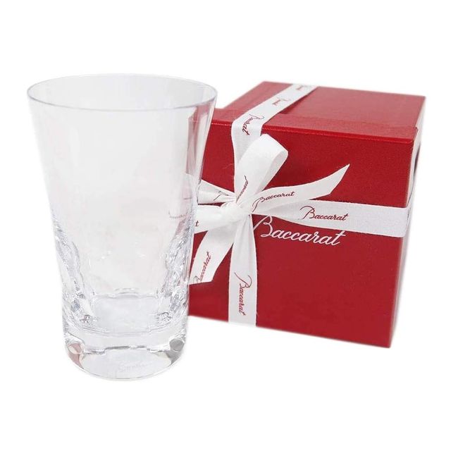 Baccarat Glasses, Name Included, Beluga Highball, 11.8 fl oz (350 ml), 1 Piece, 1 Piece, 2811814 Highball, Rock Glass, Tumbler, Cup, Tableware, Glass, Crystal, Baccarat, Gift, Coaster Included,