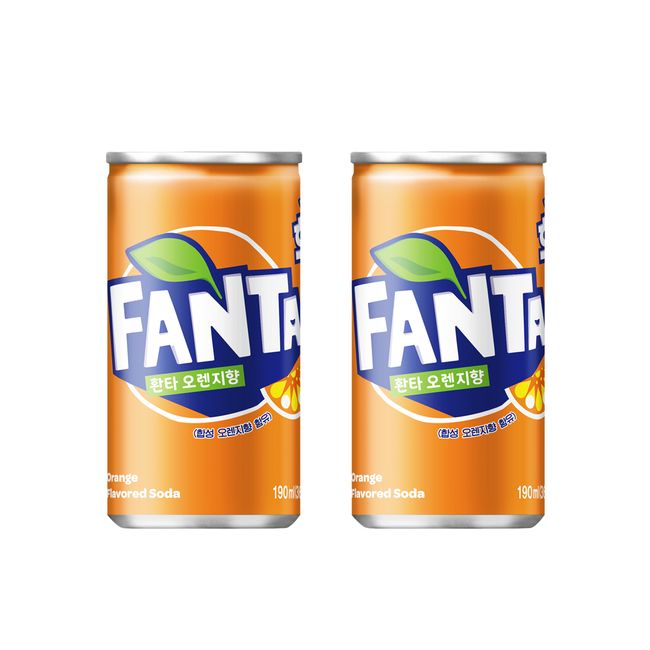 (Official) Fanta Orange CAN 190ml 30 units