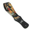Vtar Vegan UK Made Dancing Skeletons Guitar Strap