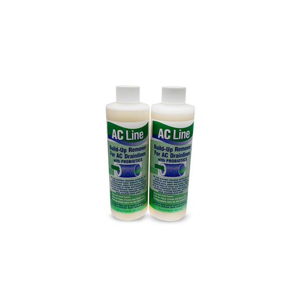 AC Drain Line Cleaner - 2 Pack - Cleans HVAC drain lines, condensate lines, fountain drink drain lines and more.