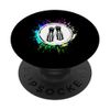 Diving Fins Symbol Colorful PopSockets Standard PopGrip