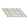 Gesswein Premium White All-Grit Set - 6 Pieces
