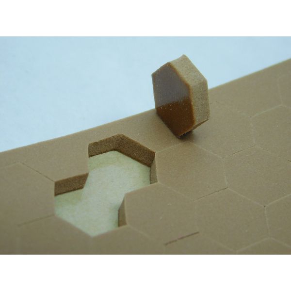 4000! BROWN FOAM STICK-ON CABINET DOOR BUMPERS 3/8" WIDE, 1/8" THICK CRAFT LD