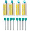 4 X 50ML VPS Unflavor Bite Registration Material SUPER FAST Set +8 Mixing Tips