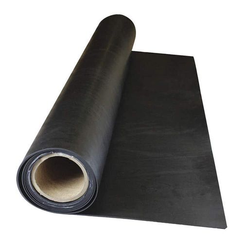Rubber Sheet, Buna-N Rubber, Width 12 in, Rubber Length 12 in, Rubber Thickness 3/32 in, 60A